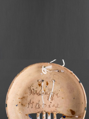 Busó maszk (zöld, hegyes szakállas)